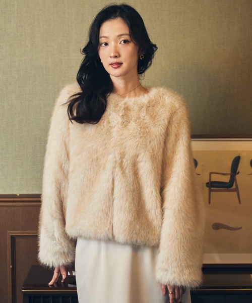 NEUNA（ヌナ） ジャケット ノーカラージャケット 「AW collection第1