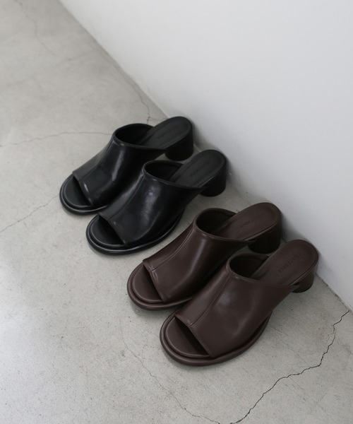 「select MOCA」 ヒールサンダル LARGE ブラック レディース_画像3