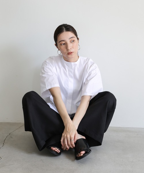 「select MOCA」 ヒールサンダル LARGE ブラック レディース_画像8