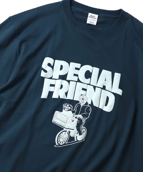 「gym master」 半袖Tシャツ LARGE ベージュ メンズ_画像6