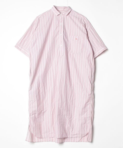 Danton（ダントン） シャツワンピース 36 ピンク レディース