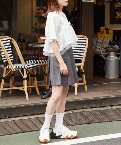 「w closet」 キャミソール FREE スミクロ レディース_画像7