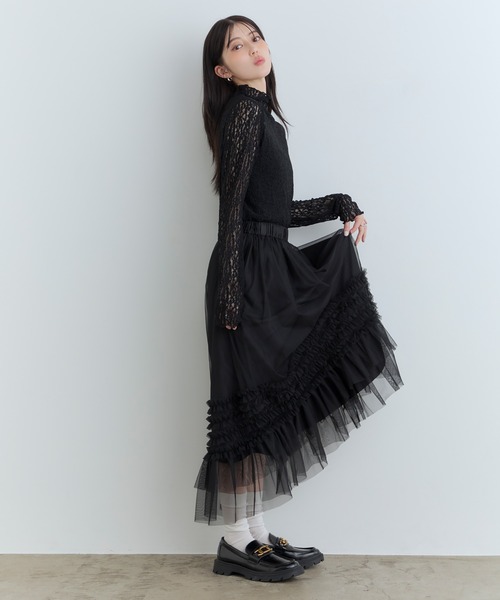 【即購入OK】ノットコンベンショナル チュールスカート Tiny EDEN スカート 「中野恵那 着用」チュールスカート : ZOZOTOWN