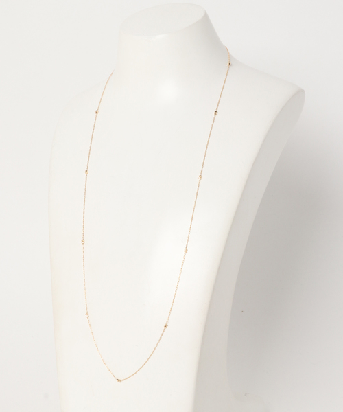 K18/Pt「ミラーボール」ネックレス｜【オレフィーチェ】Orefice