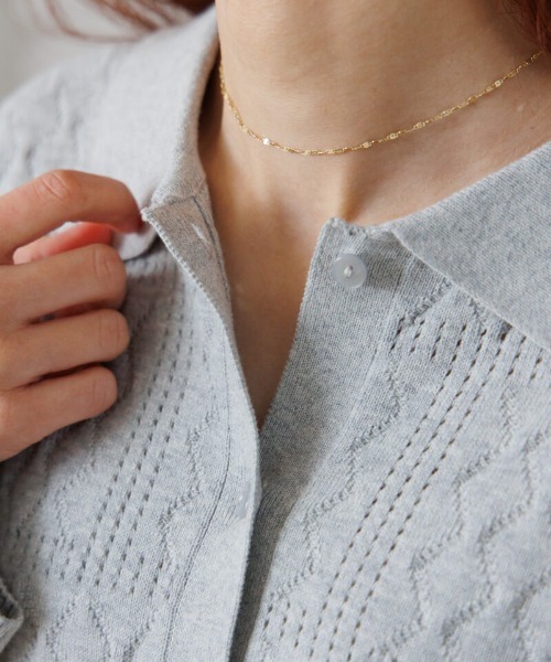 nashi　Maison Soierie モンガータ チョーカー シルバー Space Ship Choker｜宇宙船型シルバーチョーカー – MARTE