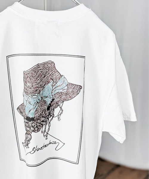 tシャツ 「MISATO ANDO」Pansy-chan SKETCH T / パンジーちゃんスケッチTシャツ レディース ちゃんと休むべき理由を胸に刻んでみた。 / 倉戸みと