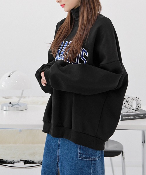 新品高評価 スウェット 配色刺繍 クルーネック スウェット(BE ZOZOTOWN PayPayモール店 - 通販 - PayPayモール PARAMUS MINNESOTA LOGO / パラマス ミネソタ アーチロゴ 最新作新品