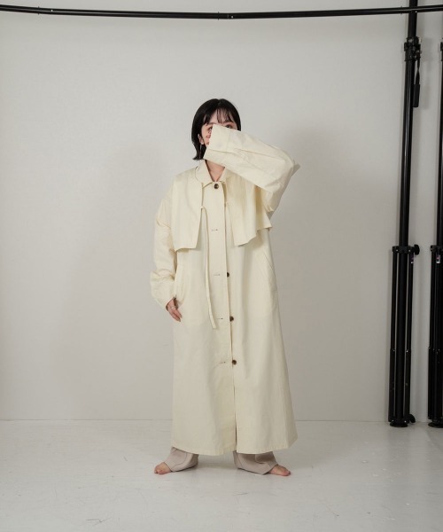 lawgy コート トレンチコート multiway trench coat レディース
