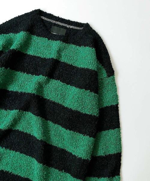 NUMBER (N)INE（ナンバーナイン） ニット ALPACA BORDER KNIT BIG
