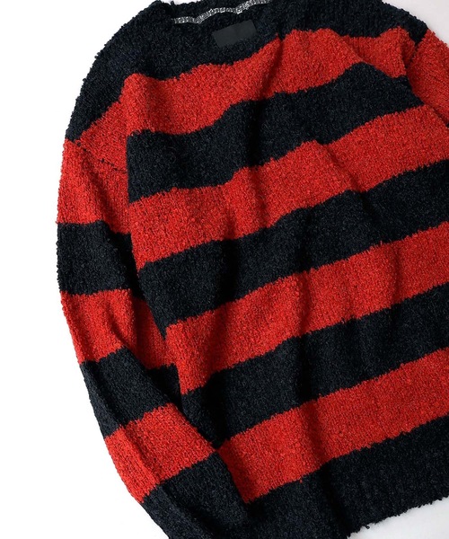 NUMBER (N)INE（ナンバーナイン） ニット ALPACA BORDER KNIT BIG