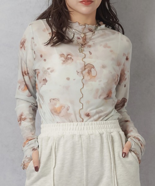 Maloja 【 Distelfalter Bloom W T-Shirt W Women 】 ファッション レディースファッション トップス Tシャツ カットソー レ T-ANGIE Woman: Cotton T-shirt with cut-out D logo | Diesel