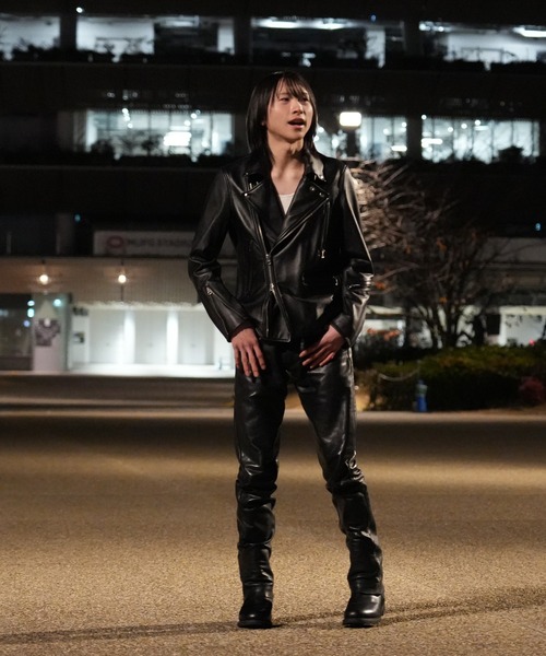 革ジャン ライダース KADOTANI/DOUBLE TRIBE メンズ レディースの画像