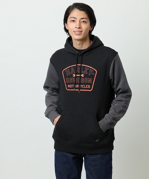 Harley Davidson（ハーレー・ダビッドソン） パーカー レンチクルー