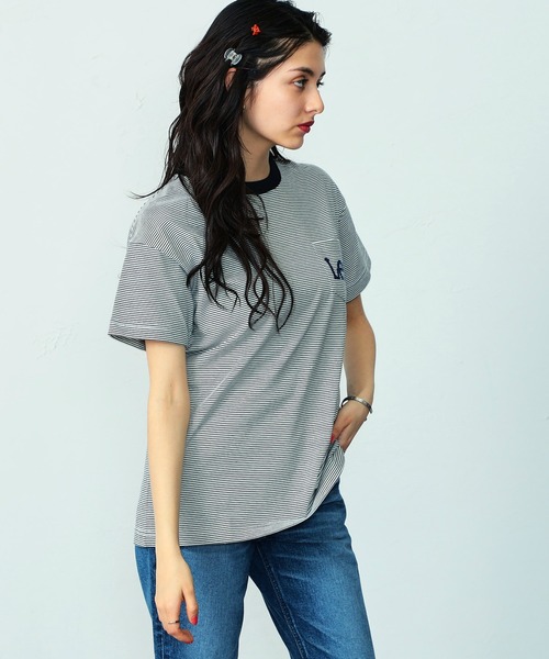 Lee tシャツ Lee/リー ポケットロゴ 半袖Tシャツ レディース