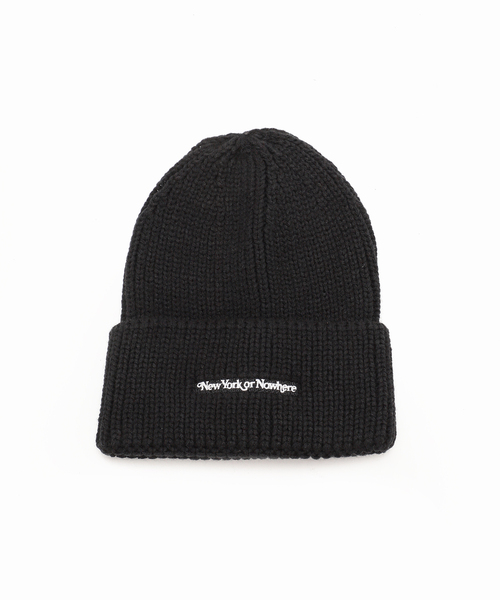AP STUDIO 帽子 キャップ 【NEWYORK OR NOWHERE】beanie