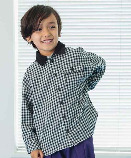 シャツ ブラウス 「一部リンクコーデ可能/10色展開」スタンダード  