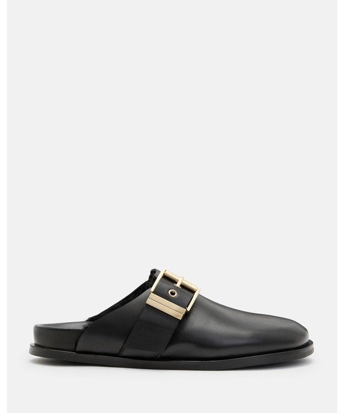 【 】ポルトー シアリング ムートン ミュール ALLSAINTS スリッポン VENUS SHEARLING SLIP ON MULES
