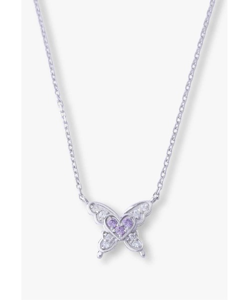 すぐ届く☆国内発送 ANNASUI ハート 蝶モチーフ ネックレス ANNA SUI ネックレス 蝶 ハートモチーフネックレス レディース