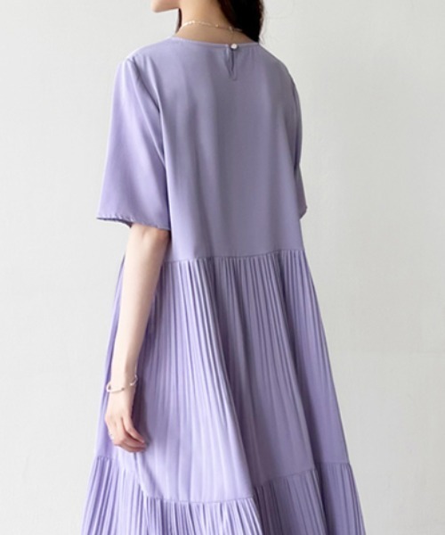プリーツプリーツ 半袖ワンピース PLEATS PLEASE ISSEY MIYAKE - 【新品未使用】プリーツプリーズ