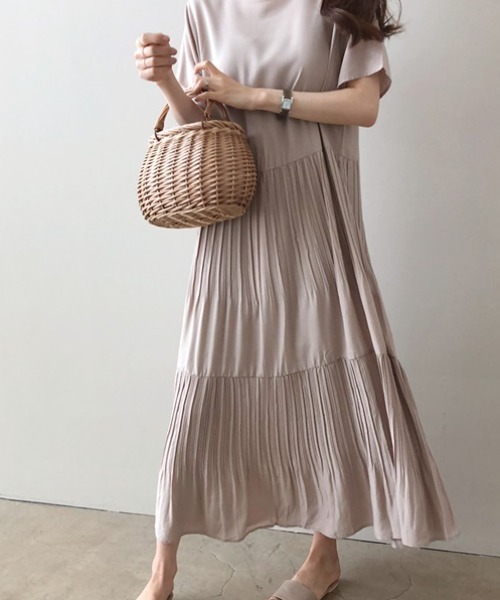 プリーツプリーツ 半袖ワンピース PLEATS PLEASE ISSEY MIYAKE - 【新品未使用】プリーツプリーズ