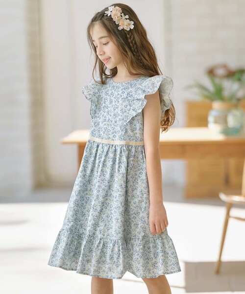 組曲（KUMIKYOKU） ワンピース 「110-140cm」サクラララ・ワンピース