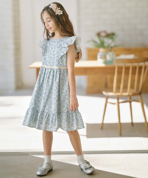 組曲（KUMIKYOKU） ワンピース 「110-140cm」サクラララ・ワンピース