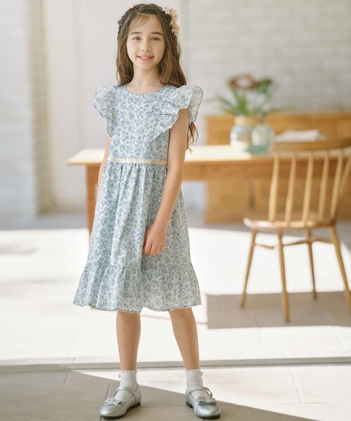 組曲（KUMIKYOKU） ワンピース 「110-140cm」サクラララ・ワンピース