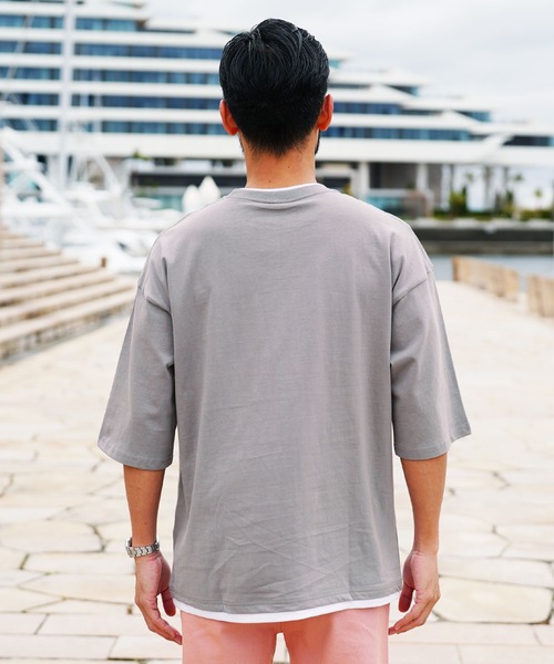 【YESEYESEE】テンガックス Y.E.S ストライプ フードTシャツ YESEYESEE/ Big Logo LongSleeve Tee BLACK | BING