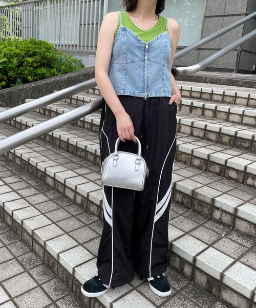 WEGO キャミソール WEGO/デニムZIPビスチェ : ZOZOTOWN Yahoo!店