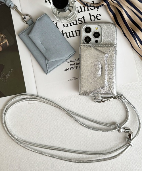 UNiCASE（ユニケース） Mag Shoulder Card wallet MagSafe対応 カード