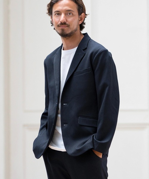 ジャケット テーラードジャケット mj10118-メランジツイル-テーラード