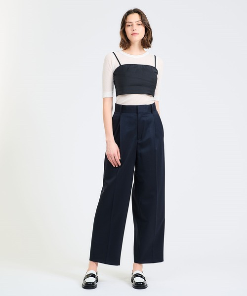 パンツ ESTNATION / タキシードクロスワイドパンツ レディース | ESTNATION | 05
