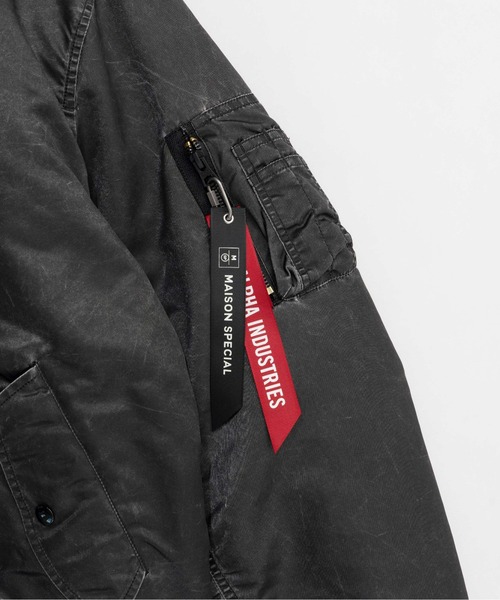 MAISON SPECIAL（メゾンスペシャル） ma1 ma-1 「ALPHA×MAISON SPECIAL