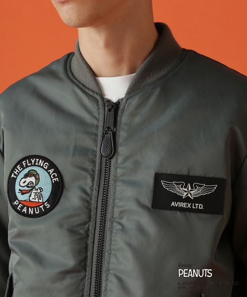 PEANUTS ma1 ma-1 「AVIREX × PEANUTS」MA-1 ”FLYING ACE” / MA