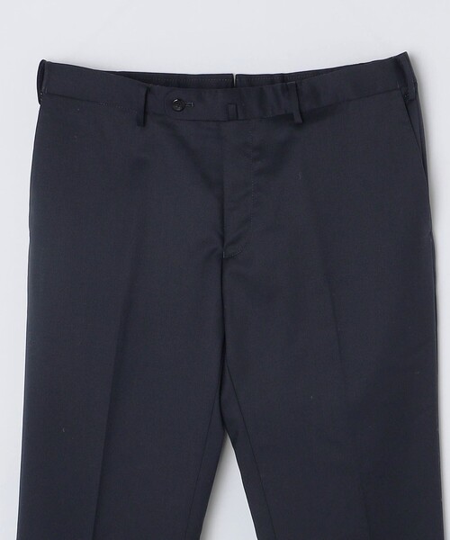 ツイルスラックス M ブラック SHIPS（シップス） スラックス SHIPS:「セットアップ対応/洗濯機可能