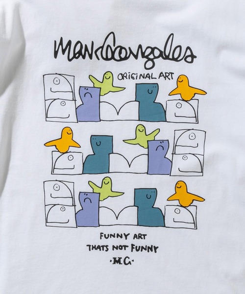 Mark Gonzales（マークゴンザレス） tシャツ 「WEB・直営店限定」MARK