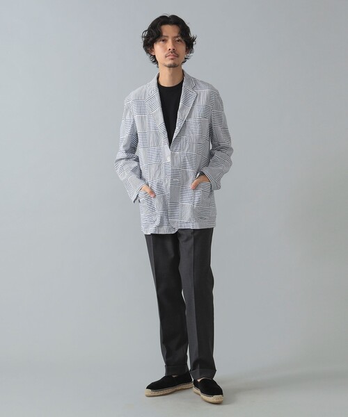BEAMS F コート ジャケット 「別注」Brooks Brothers / パッチ