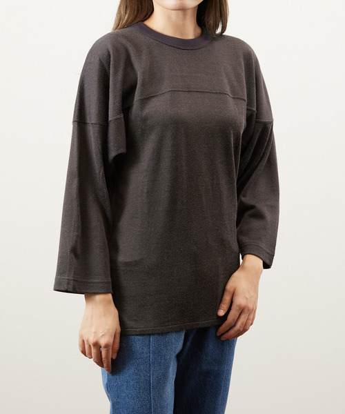 tシャツ JANESMITH ジェーンスミス / BIG FOOTBALL TSHIRT ビッグシルエットフットボールTシャツ / CT-#528L