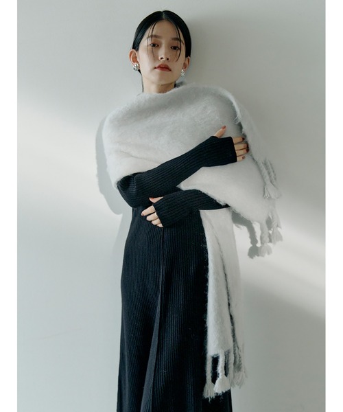 Stylevoice for xxx マフラー ストール ブラッシュドストールマフラー