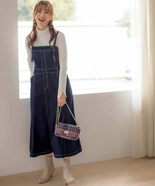 ANY SIS（エニィスィス） ワンピース 「洗える」ストレッチライト