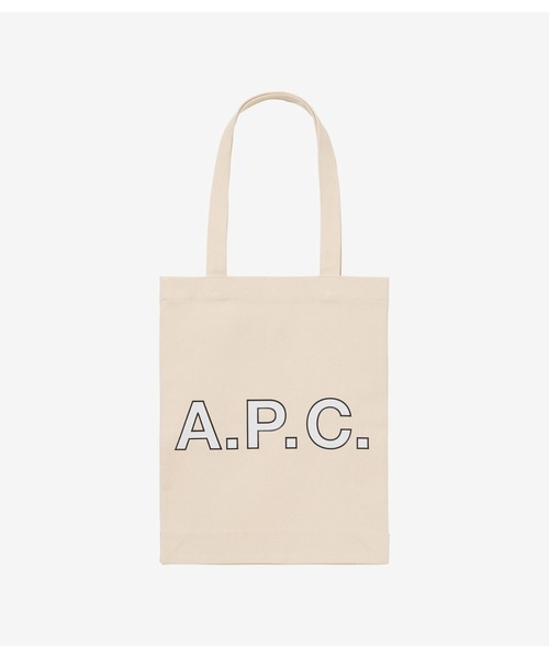 A.P.C. トートバッグ TOTE LOU OUTLINE //オンラインショップ