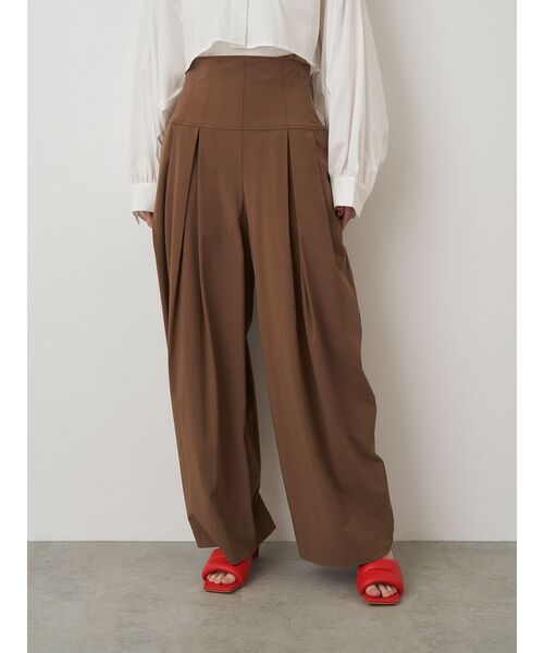 エレンディーク ELENDEEK WRINKLEサ テンプリーツパンツ エレンディーク ELENDEEK WRINKLEサ テンプリーツパンツ