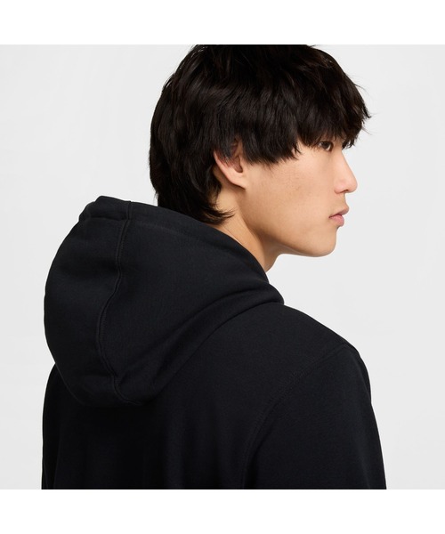 新品 ナイキ クラブ プルオーバー パーカー ブラック Ｍサイズ 送料無料 NIKE パーカー NIKE/ナイキ クラブ FTプルオーバーL／S