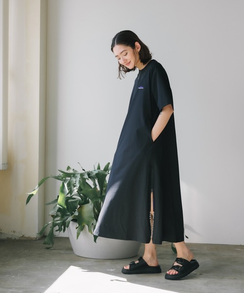 マイティカットソーワンピース 半袖 マイティカットソーワンピース 半袖 THOUSAND MILE ワンピース MILE