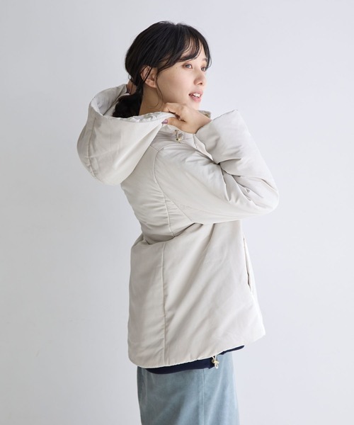 「GLOBAL WORK」 ブルゾン MEDIUM アイボリー レディース_画像5