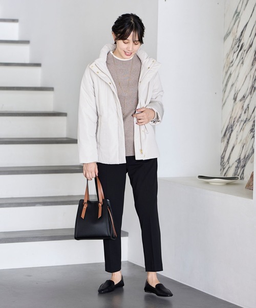 「GLOBAL WORK」 ブルゾン MEDIUM アイボリー レディース_画像8