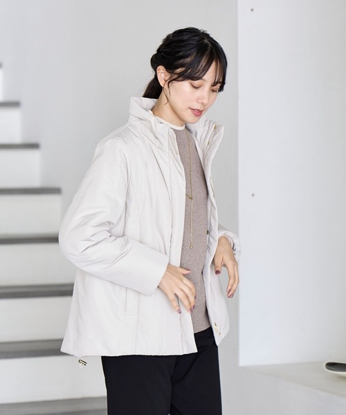 「GLOBAL WORK」 ブルゾン MEDIUM アイボリー レディース_画像9