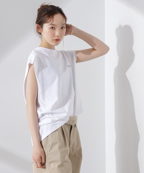 tシャツ 「RUSSELL ATHLETIC」「別注」ノースリーブT レディース RUSSELL ATHLETIC】＜別注＞ノースリーブT（Tシャツ/カットソー