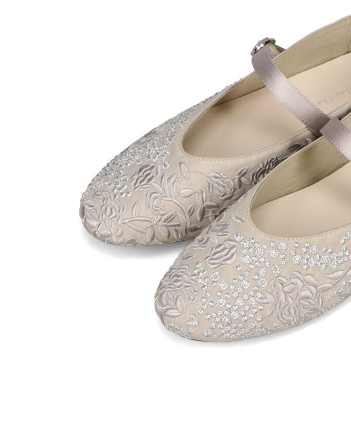 WA ORiental TRaffic パンプス フラワー刺繍メリージェーンパンプス