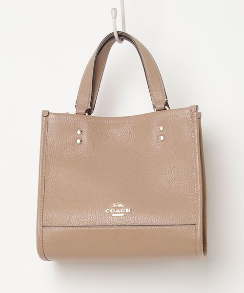 COACH 「COACH」 ハンドバッグ - ベージュ レディース : ZOZOTOWN 
